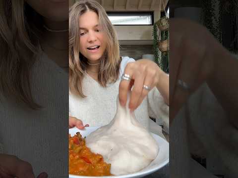 Trying futu don't know why @alex fufu is so yellow 🤷🏼‍♀️