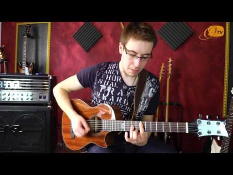 Julian Scarcella plays the Ortega Guitars HORSE KICK PRO