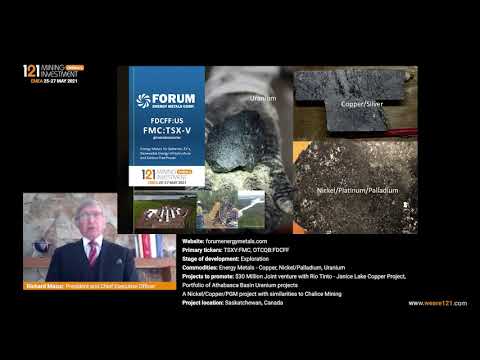 Forum Energy Metals - 121 Mining Investment EMEA Online May 2021