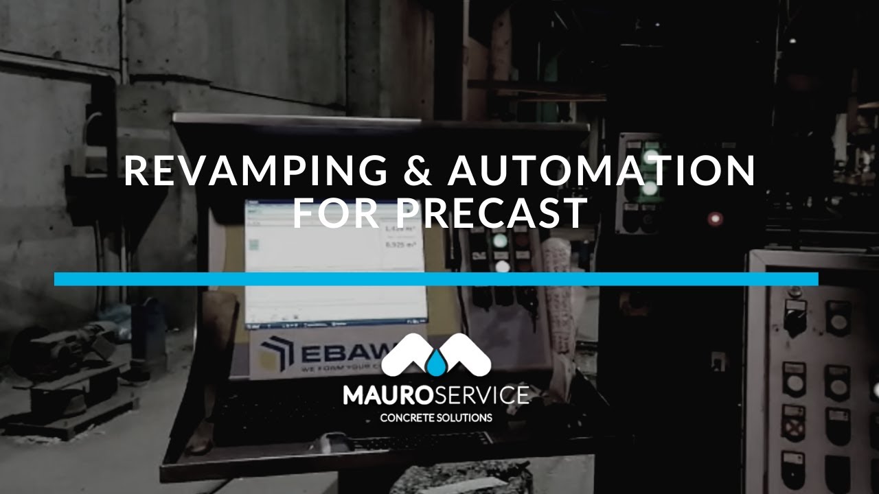 Revamping process of an Italian Precast Concrete Plant | MAURO Service