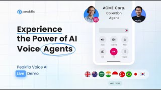 Peakflo AI Voice Agents | Live Demo