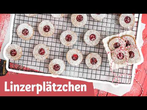 Linzer Plätzchen – Rezept für österreichische Weihnachtskekse mit Marmelade 🎄🍪| REWE Deine Küche