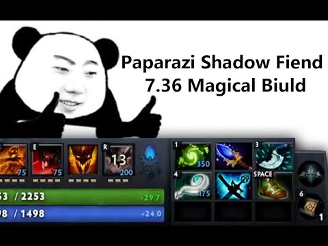Paparazi Magical Build on His Signature Hero; One of the Best Shadow Fiend Players All Time
