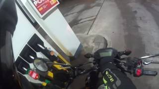 HELMET REMOVAL AT PETROL STATIONS