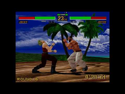 Virtua Fighter 2  Arcade (Longplay/Playthrough) Jacky By Urien84