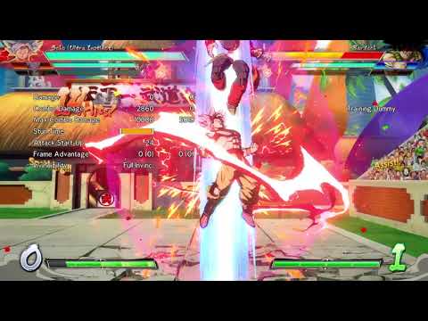 DBFZ UI Goku 6s 0.5 Bar ToD