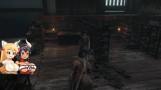 【セキロ】落ち谷 奥廊下 [狐娘と牛娘の大妖怪が遊ぶ隻狼 36]【Sekiro: Shadows Die Twice/隻狼】【ゆっくり実況プレイ】
