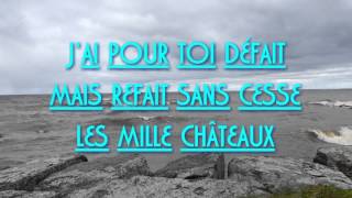 J'ai pour toi un lac (Gilles Vigneault)