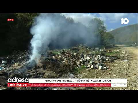 Fshati Greme i Ferizajt, “i përfshirë” nga mbeturinat
