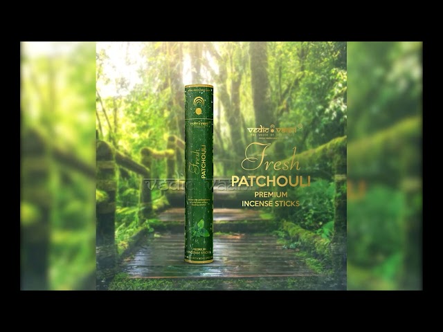 Fresh Patchouli Premium Incense Sticks Pack of 5 video