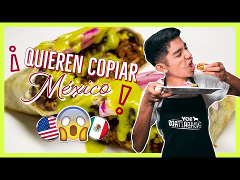 Burrito TEX MEX ¡Receta y ORIGEN! ¿Cómo prepararlos?