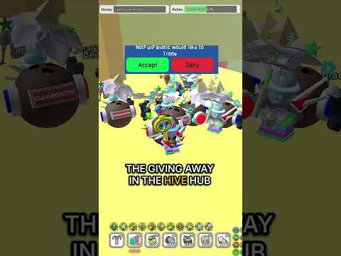 DON'T MISS THIS OPPORTUNITY #beeswarmsimulator #roblox  #onett #beesmas