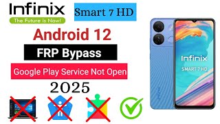 Download the video "Infinix Smart 7 / 7 HD Frp Bypass Android 12 | Apps Not Open Solution | #frpbypasswithoutpc"