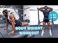 FULL BODY HOME WORKOUT | No Equipment, Bodyweight Workout