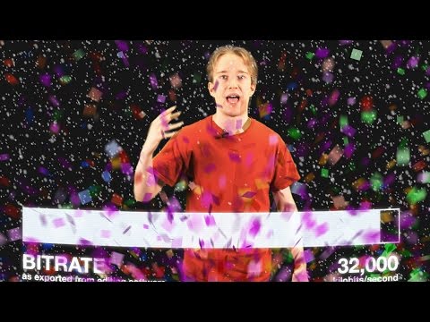 Why Snow and Confetti Ruin YouTube Video Quality