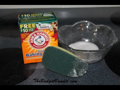 How to clean your ceramic stove top! (With just 1 ...