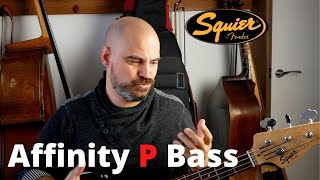 Video thumbnail for Squier Affinity Precision Bass Review. Crafted in China 2004. by Bass Advisor