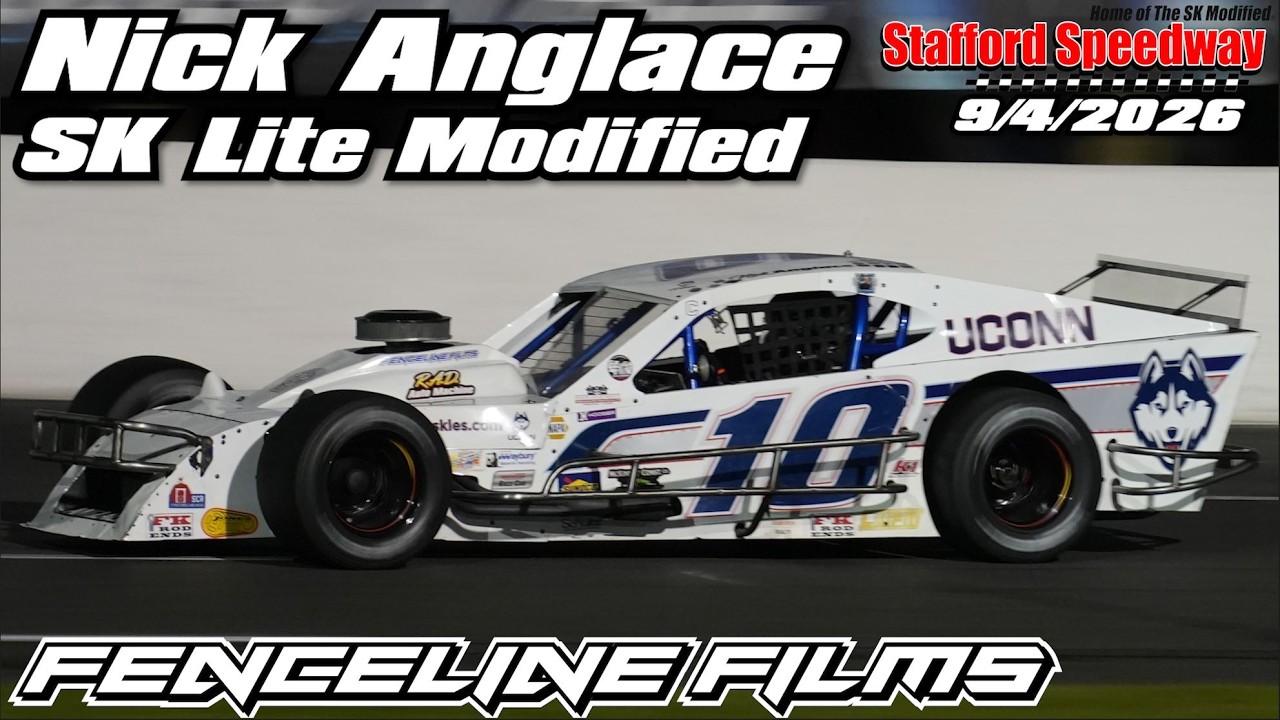 Nick Anglace SK Lite Modified at Stafford Speedway
