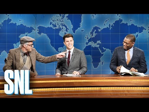 Weekend Update: Supercentenarian Mort Fellner Returns - SNL