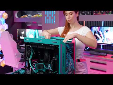 Epic $5,000 Hatsune Miku PC Build Time Lapse!