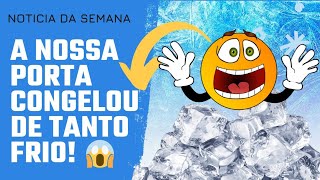 Notcia da Semana! Muito frio por aqui. Vida nos Estados Unidos