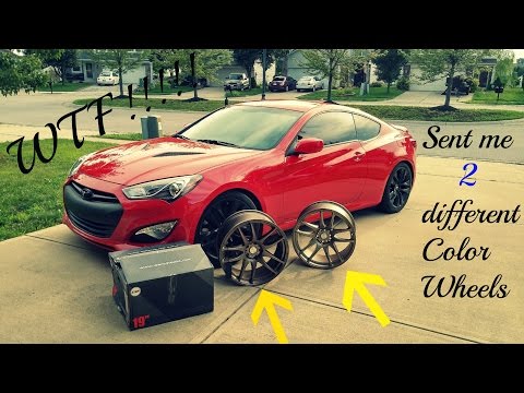 ESR-SR08 Wheels 19x10.5// Messed up BAD!!!!/ Unboxing