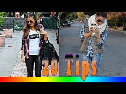 20 Style Tips On How To Wear a Plaid or Flannel Shirt