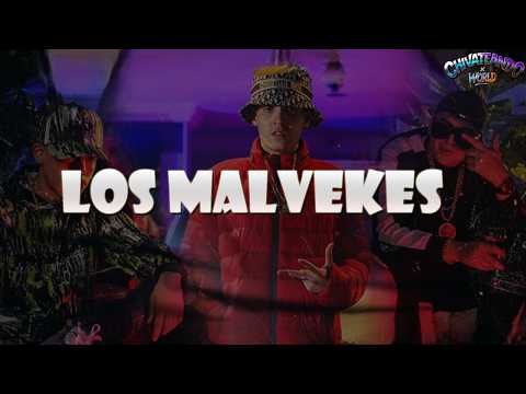 LOS MALVEKES - MARCIANEKE x CRIS MJ x SIMON LA LETRA x STARS MUSIC CHILE (Lyrics)