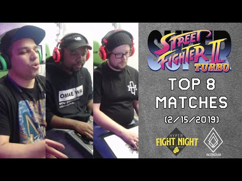 Hyper Fight Night #3 (02/15/2019) - Super Turbo: Top 8 (DrewFace, SJ, CountBlack & More)