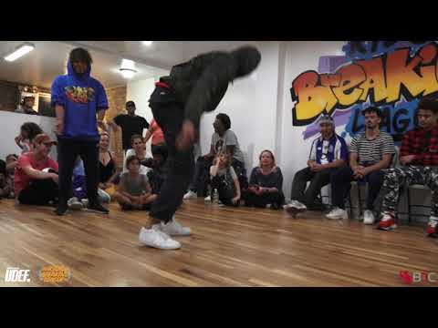 Rebel Vs Flash Jordan  - Top 16 - Breaking Invasion - Kids Breaking League x MYUDEF