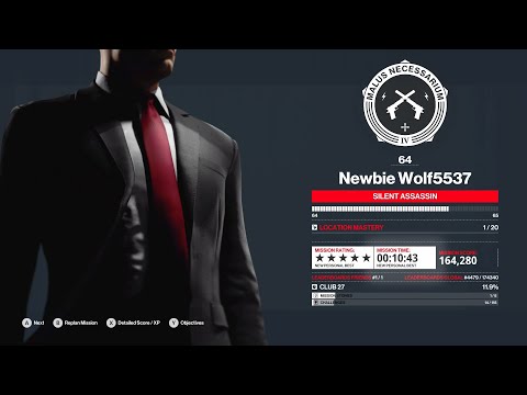 Hitman 3 Bangkok Guide Road to 20 Mastery level Walkthrough Sniper Suit only Silent Assassin Club 27