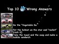 Top 10 Blue S Clues Wrong Answers A La David Letterman