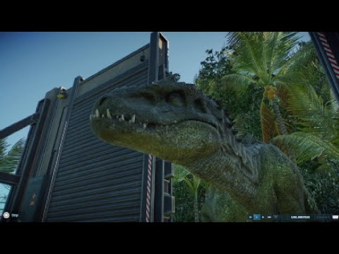 All Herbivores VS Indominus Rex in Jurassic world evolution 2
