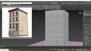 How To Model A Low Poly Urban Environment  in 3dsmax.