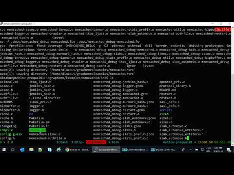 5. Graphene Example: Memcached with SGX (by Dmitrii Kuvaiskii) - Graphene SecDev'20 Tutorial
