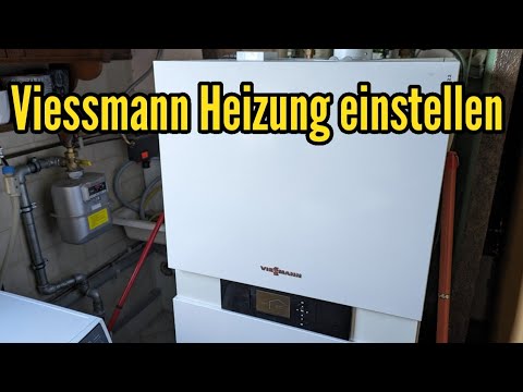 Setting up a Viessmann heating system - How I adjust my heating system