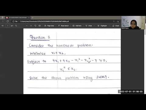 Sequential Unconstrained Minimization Techniques (SUMT) GROUP 4 MTH4604
