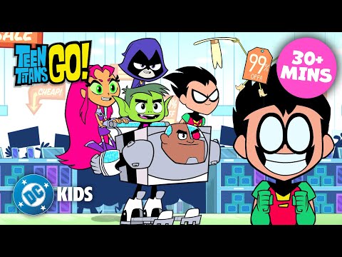 Holiday Shopping Spree! 🛍️ | Teen Titans Go! | #KidsCartoons @dckids