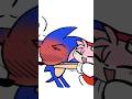 Amy Makes Sonic Blush🩷 SONAMY COMIC DUB Sonicthehedgehog Sonamy Sonicxamy Ship Shorts