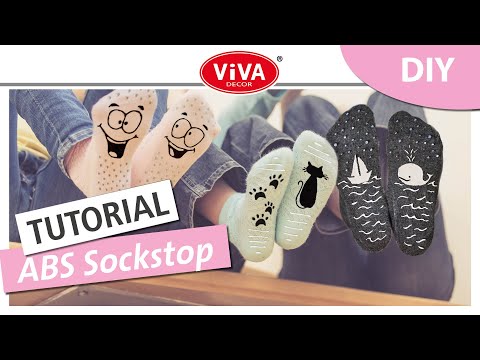 DIY Kreativ mit ABS Sockenstopp