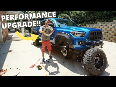 Installing Performance Brakes | 3rd Generation Toyota Tacoma