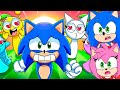 Sonic And Amy Watch SPRUNKI But They Re SONIC Incredibox Sprunki Animation