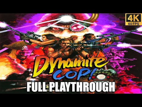 Dynamite Cop: Full Playthrough (4K/60FPS)