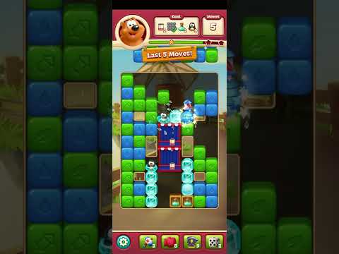 Toon Blast Level 7896 - No Boosters