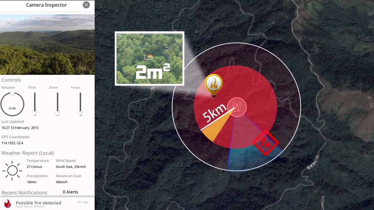 Insight Robotics Wildfire Detection System