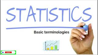 Basic Terminologies in Statistics | lecture 2 |