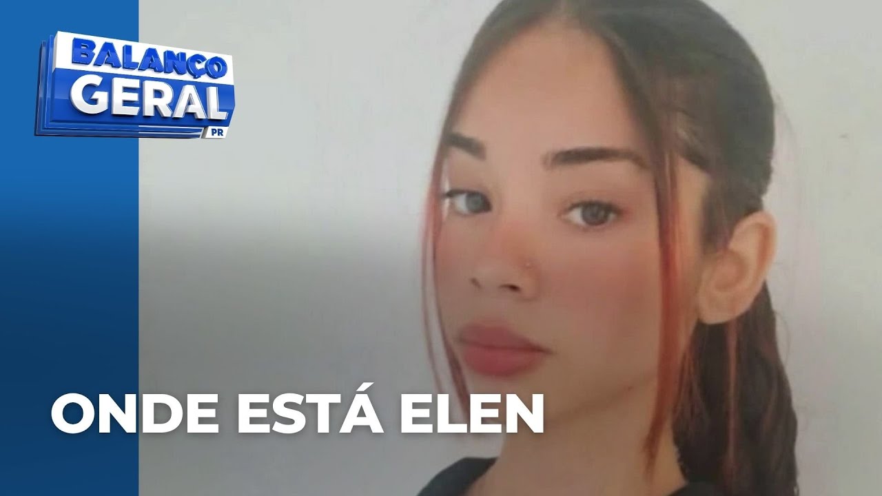 Onde está Elen: menina de 16 anos sai da escola com mulher desconhecida e desaparece em Curitiba