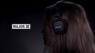 Video thumbnail for Marshall - Major III Headphones - Full Overview English by Marshall Headphones