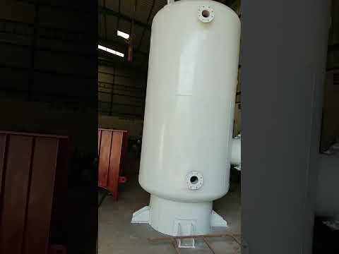 White ms air receiver tank, storage capacity: 100000 l