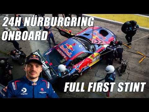 Max Verstappen N24 Onboard | Full First Stint 1/3